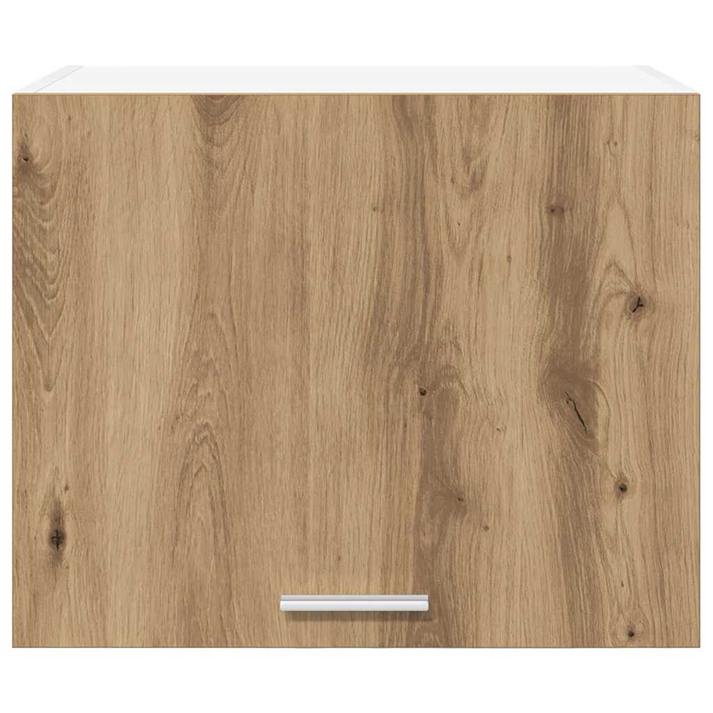 Hanging Cabinet Riga Artisan Oak and White 50 x 31 x 40 cm